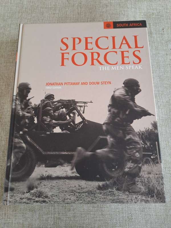 SASF - South African Special Forces - The Men Speak - Jonathan Pittaway and Douw Steyn * SIGNED*