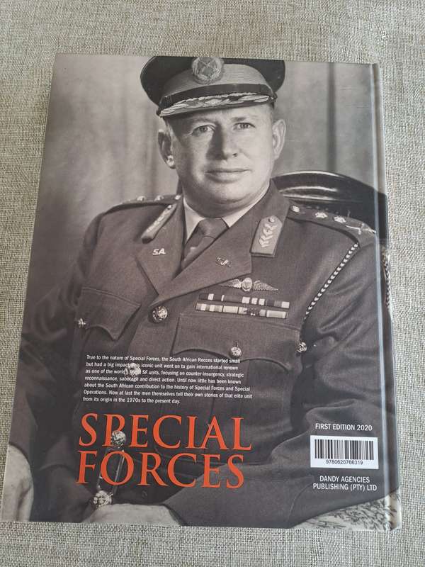 SASF - South African Special Forces - The Men Speak - Jonathan Pittaway and Douw Steyn * SIGNED*