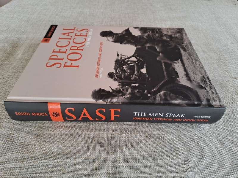 SASF - South African Special Forces - The Men Speak - Jonathan Pittaway and Douw Steyn * SIGNED*