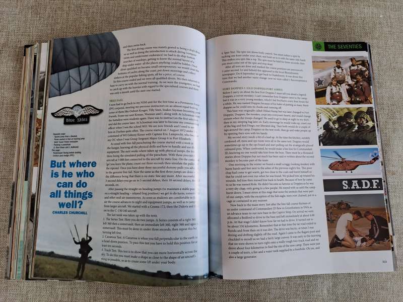 SASF - South African Special Forces - The Men Speak - Jonathan Pittaway and Douw Steyn * SIGNED*
