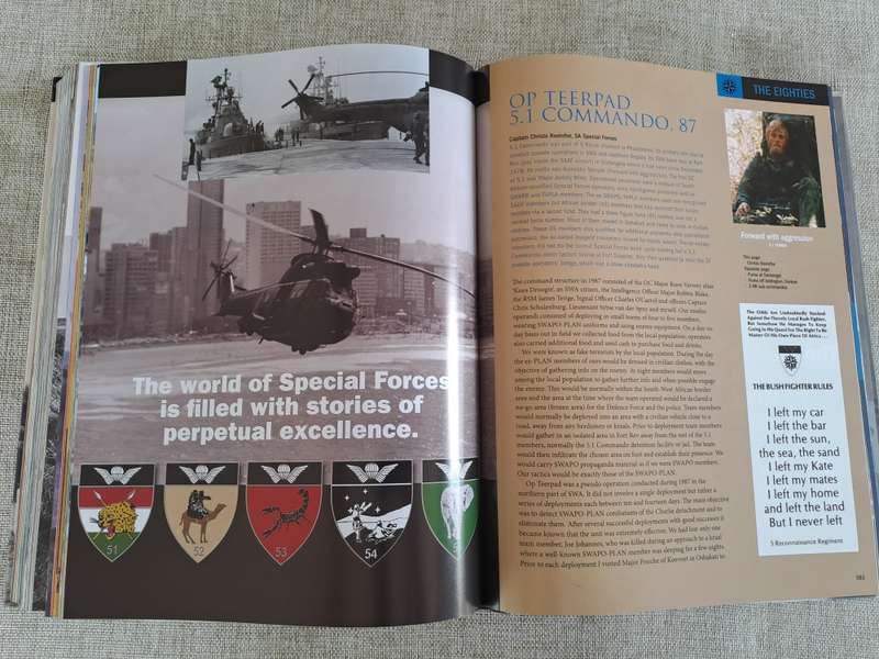 SASF - South African Special Forces - The Men Speak - Jonathan Pittaway and Douw Steyn * SIGNED*