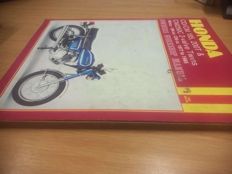 Honda CD/CM 185, 200T and CM250C - 1977 to 1985 - Owners Workshop Manual - Haynes