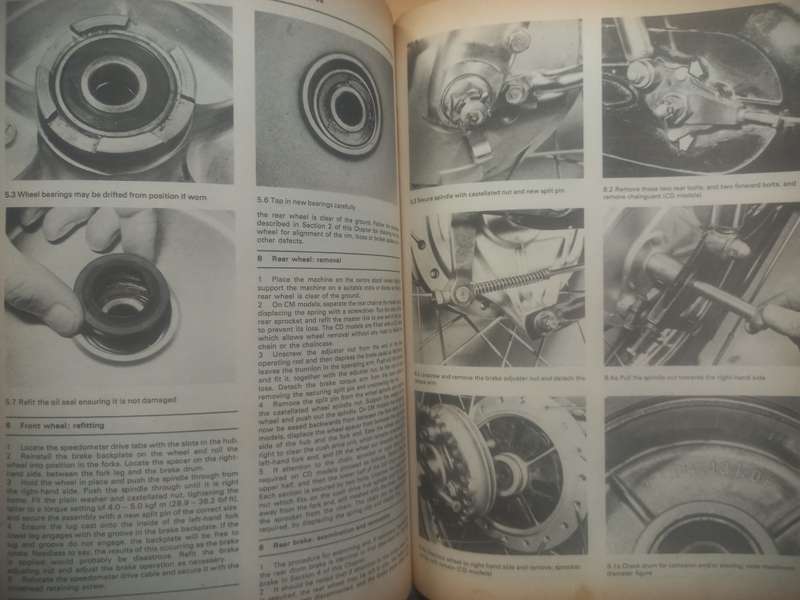 Honda CD/CM 185, 200T and CM250C - 1977 to 1985 - Owners Workshop Manual - Haynes