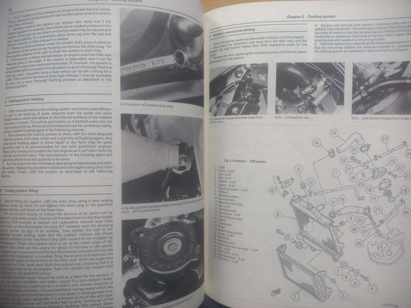 Yamaha TZR125 and DT125 R - 1987 to 1990 - Owners Workshop Manual - Haynes