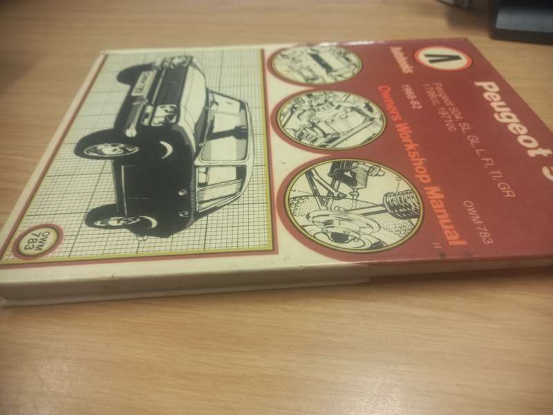 Peugeot 504 - 1968 to 82 - Owners Workshop manual - Autobooks