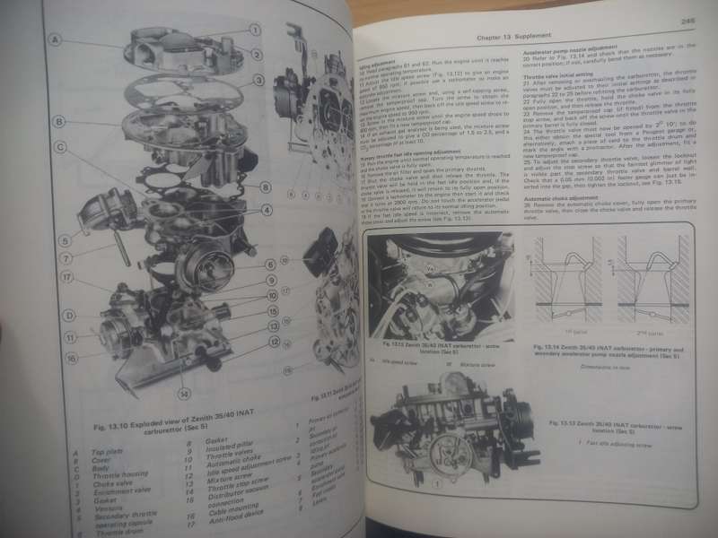 Peugeot 504 petrol - 1968 to 1982 all models - Owners Workshop Manual - Haynes