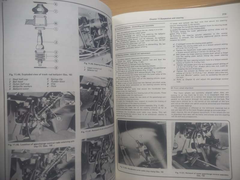 Peugeot 504 petrol - 1968 to 1982 all models - Owners Workshop Manual - Haynes