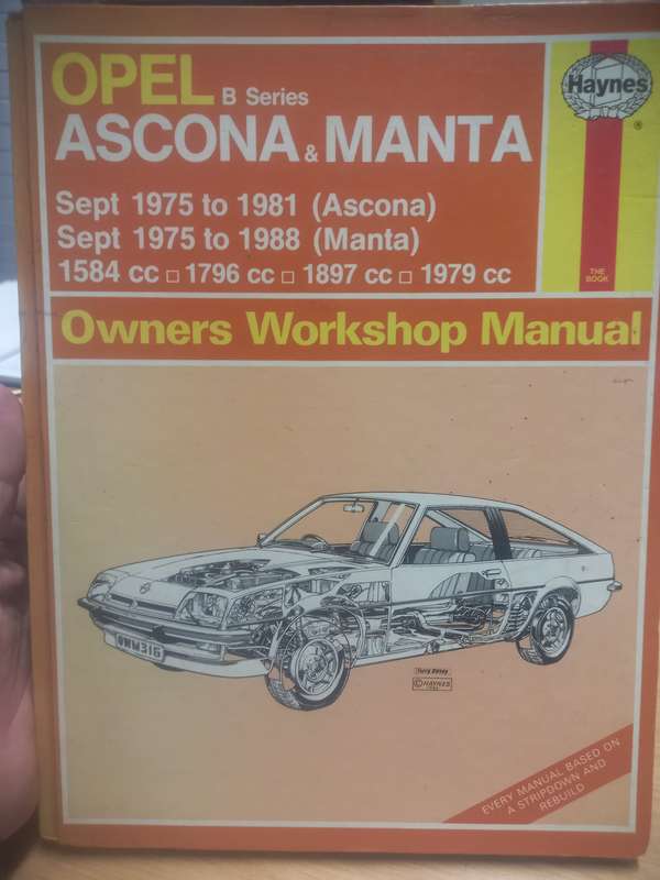 Opel B-Series Ascona & Manta - Owners Workshop Manual - Haynes