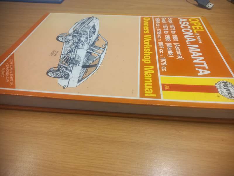 Opel B-Series Ascona & Manta - Owners Workshop Manual - Haynes