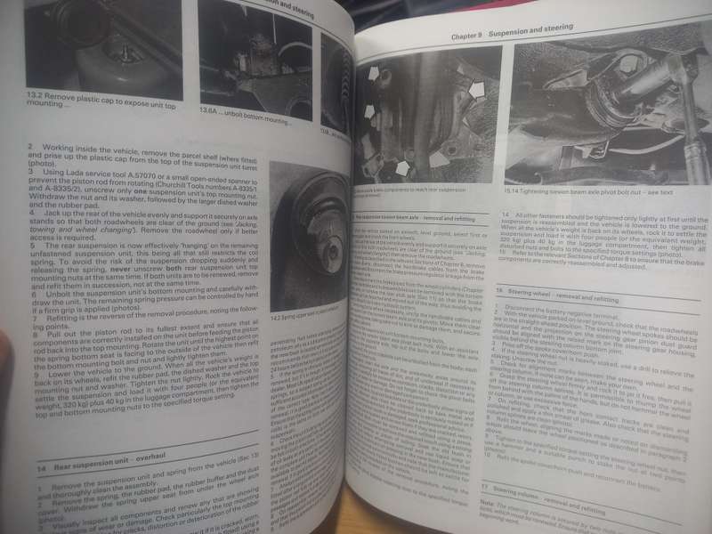 Lada Samara - 1987 to 1991 - Owners Workshop manual - Haynes