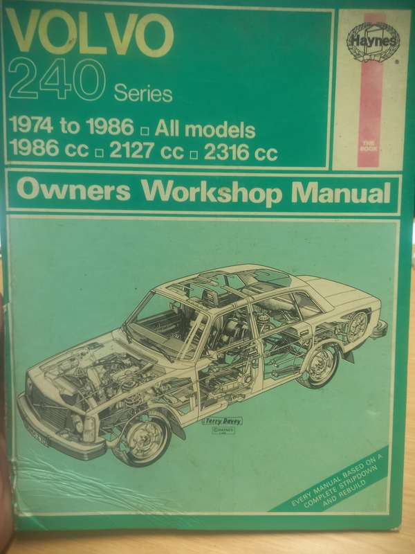 Volvo 240 series - 1974 to 1986 - Owners Workshop Manual - Haynes