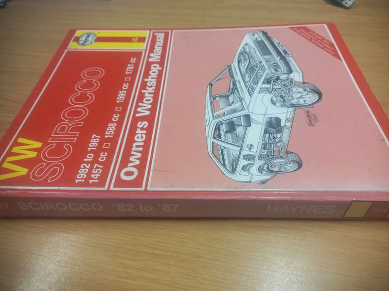 VW Scirocco - 1982 to 1987 - Owners Workshop Manual - Haynes