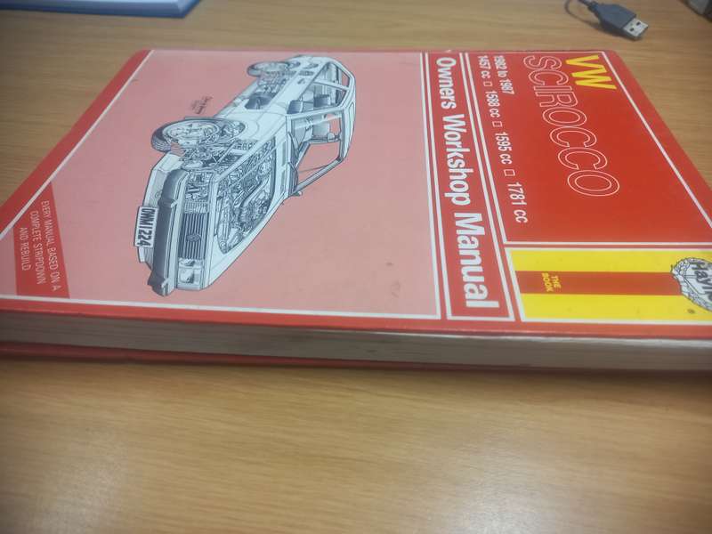 VW Scirocco - 1982 to 1987 - Owners Workshop Manual - Haynes
