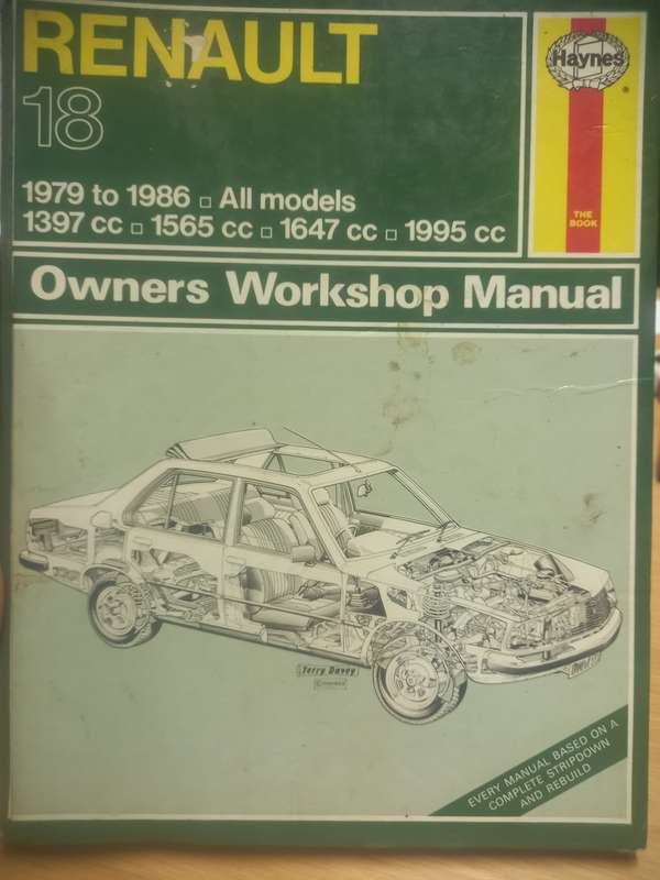 Renault 18 - 1979 to 1986 - Owners Workshop Manual - Haynes