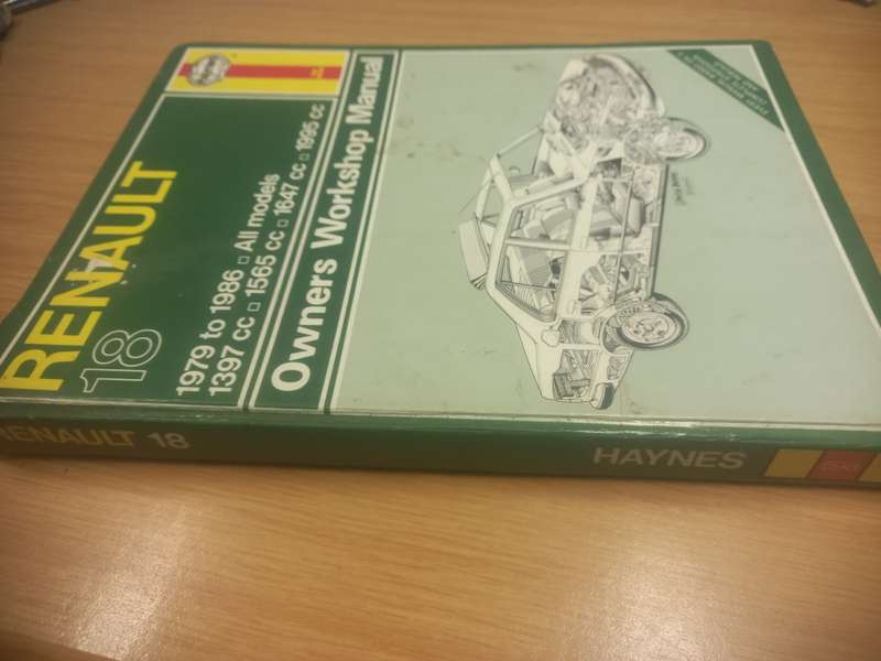 Renault 18 - 1979 to 1986 - Owners Workshop Manual - Haynes