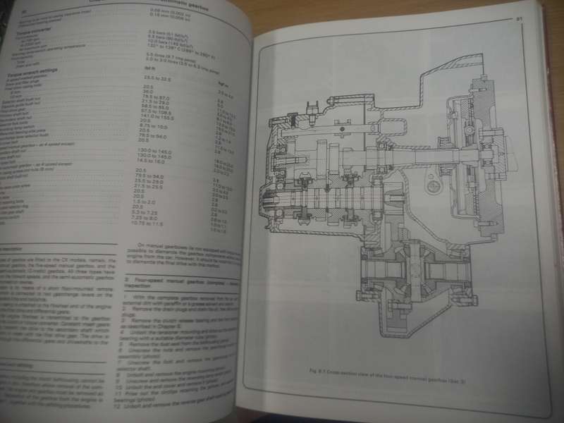 Citroen CX petrol - 1975 to 1988 - Owners Workshop Manual - Haynes