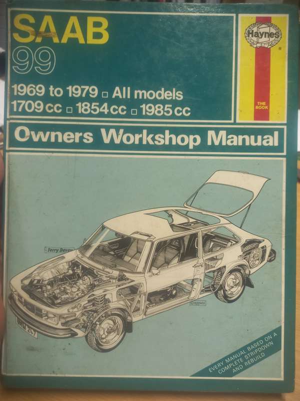 SAAB 99 - Owners Workshop Manual - 1969 to 1979 - Haynes