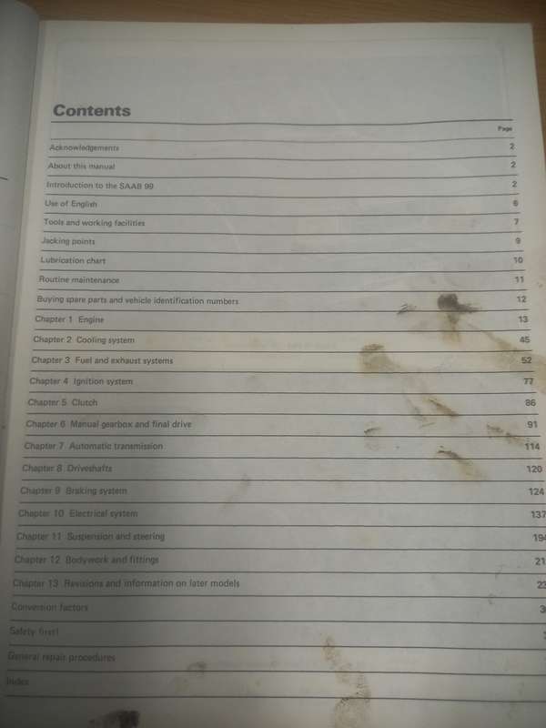 SAAB 99 - Owners Workshop Manual - 1969 to 1979 - Haynes