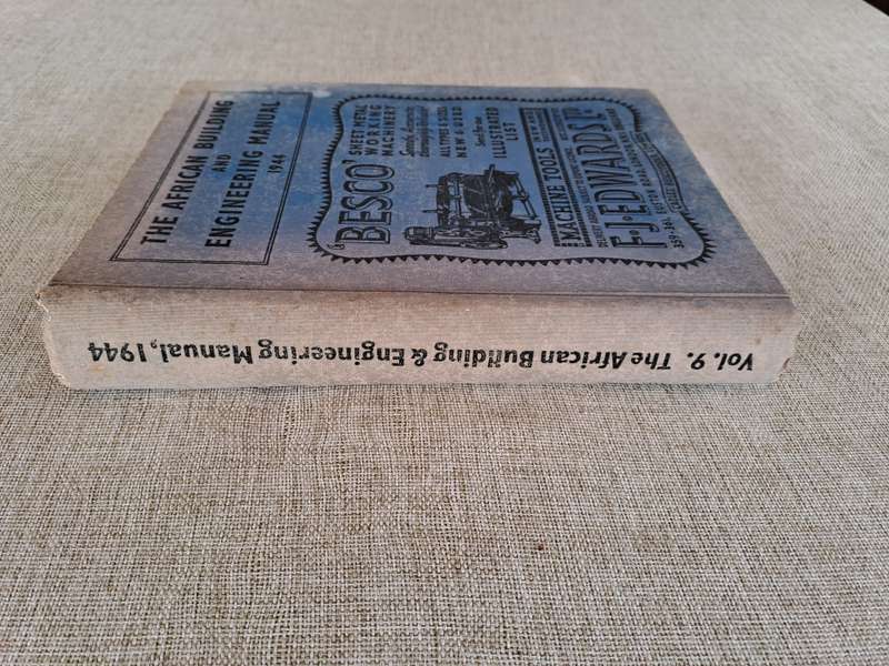 The African Building and Engineering Manual 1944