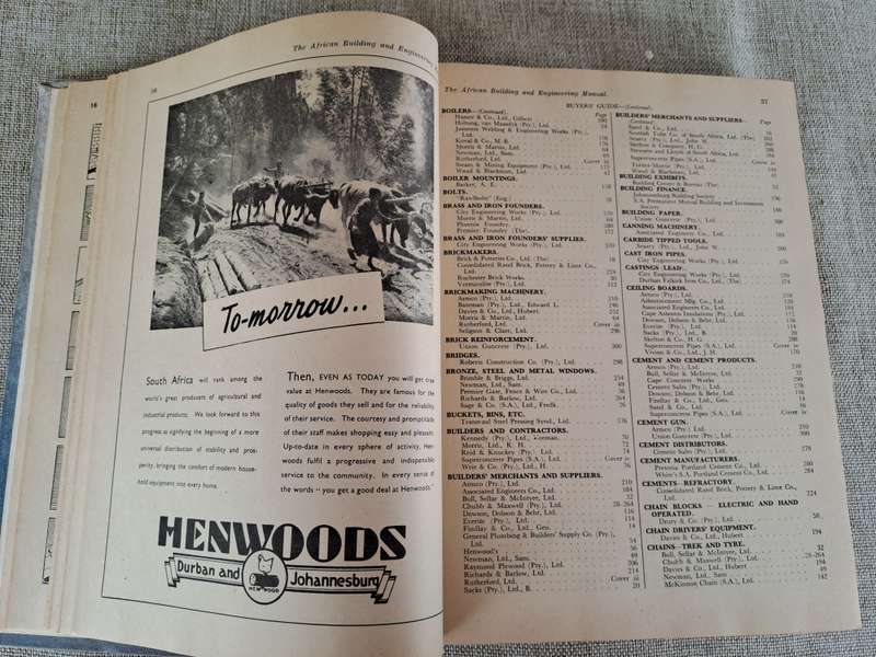 The African Building and Engineering Manual 1944