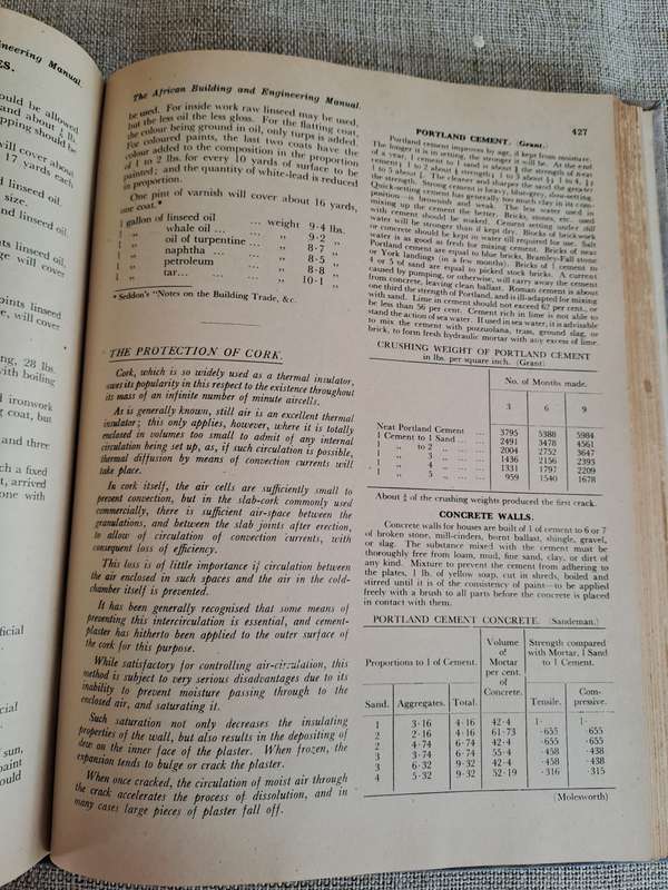 The African Building and Engineering Manual 1944