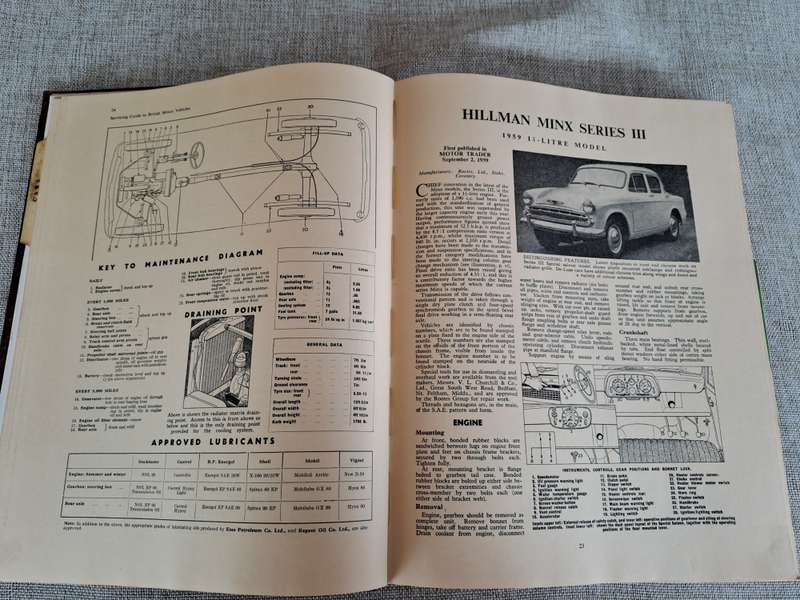 Servicing Guide to British Motor Vehicles Volume 6