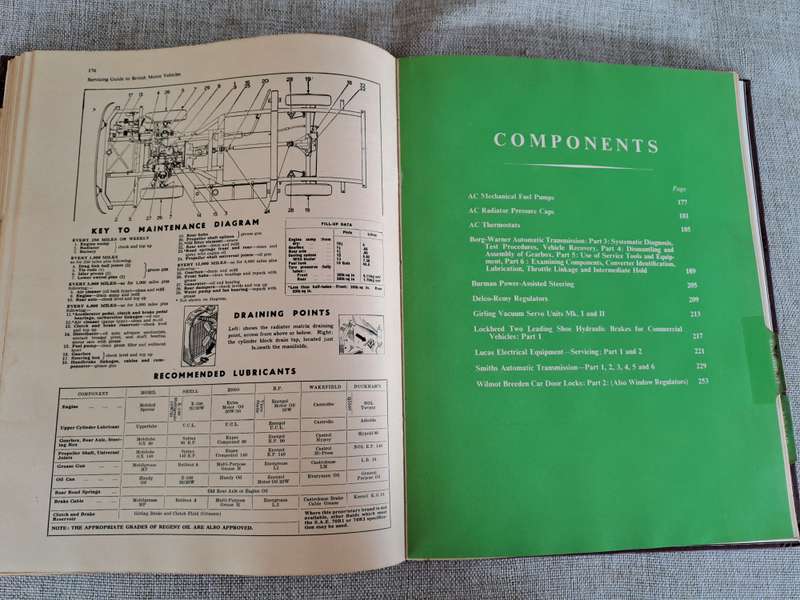 Servicing Guide to British Motor Vehicles Volume 6