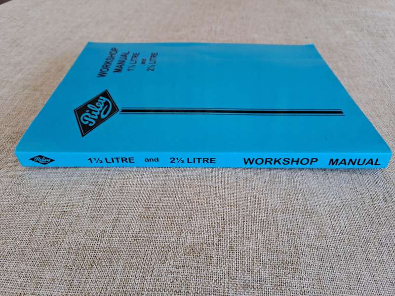Riley Workshop Manual 1.5 Litre and 2.5 Litre