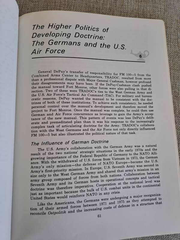 Leavenworth Papers No. 16 - MAJ Paul H. Herbert