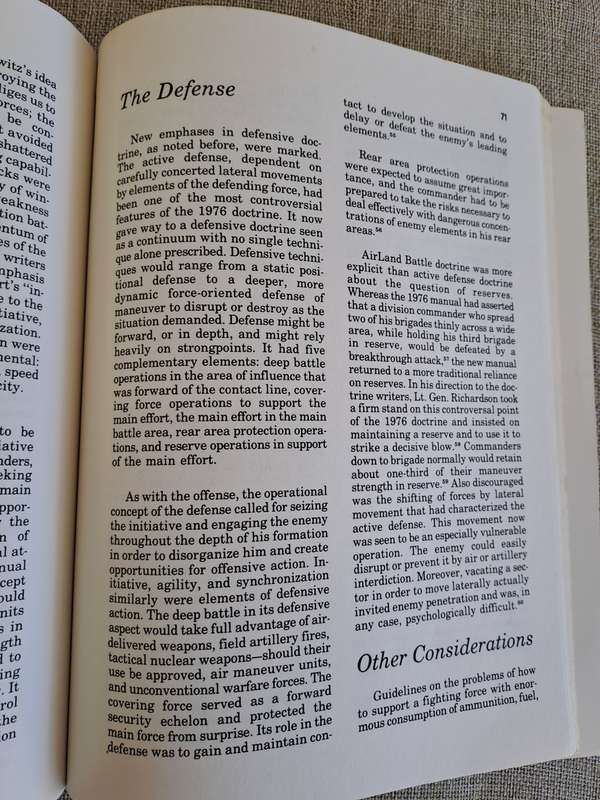 From Active Defense to AirLand Battle: The Development of Army Doctrine, 1973-1982