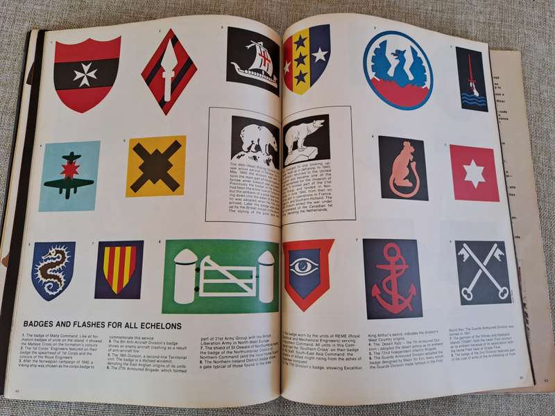 Heraldry of War: Medals, Badges and Uniforms - Purnell`s History of The World Wars Special