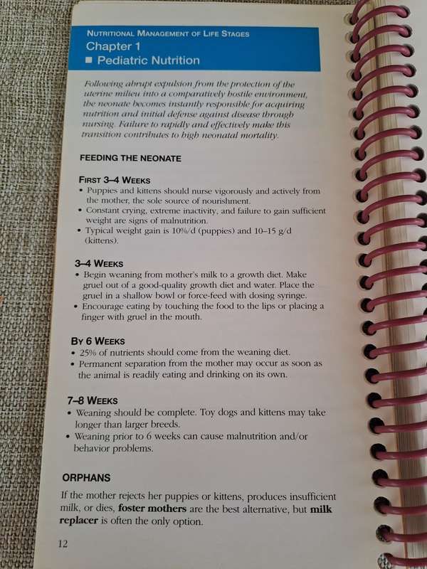 Current Concepts in Clinical Nutrition for Dogs and Cats