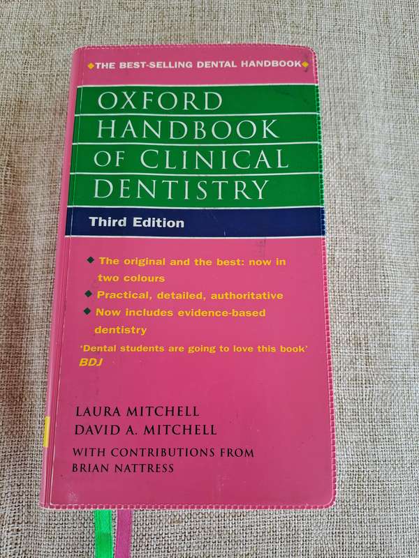 Oxford Handbook of Clinical Dentistry 3rd Edition