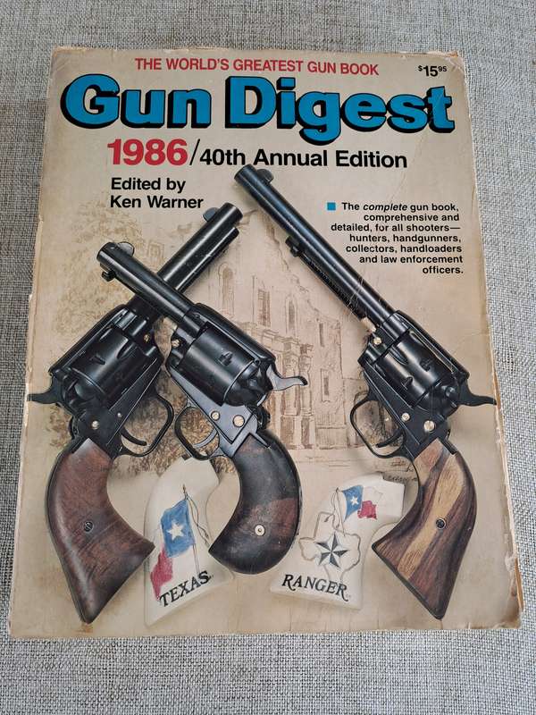 Gun Digest 1986, 40th Anniversary