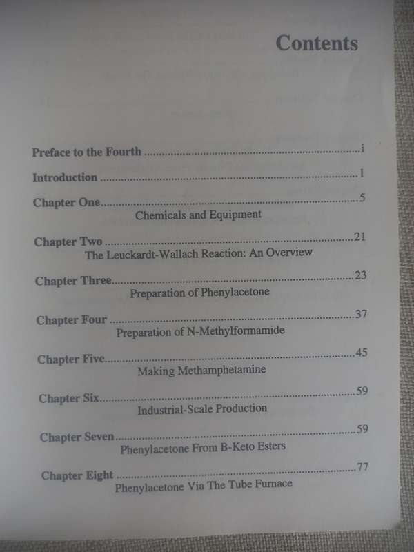 Secrets of Methamphetamine Manufacture: Including Recipes for MDA, Ecstacy, and Other Psychedilic Am