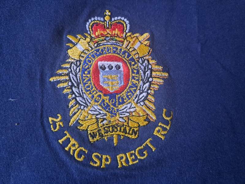 Shirt Long Sleeve  25 TRG SP REGT RLC  Size Small