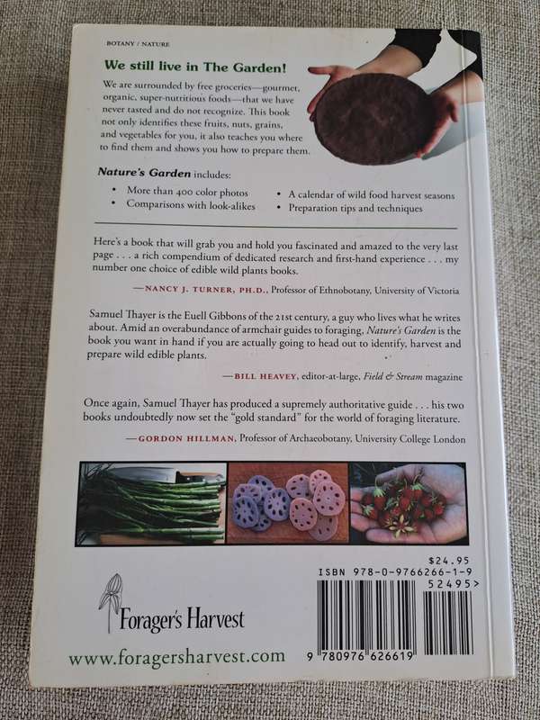 Natures Garden: A Guide to Identifying, Harvesting, and Preparing Edible Wild Plants