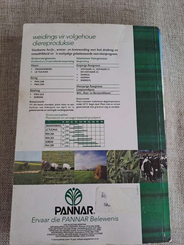 Weidings Handboek: Gewasse, Bestuur, Diereproduksie
