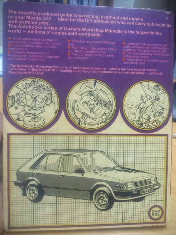 Mazda New 323 (front wheel drive) 1981 - 83 - Owners Workshop Manual - Autobooks
