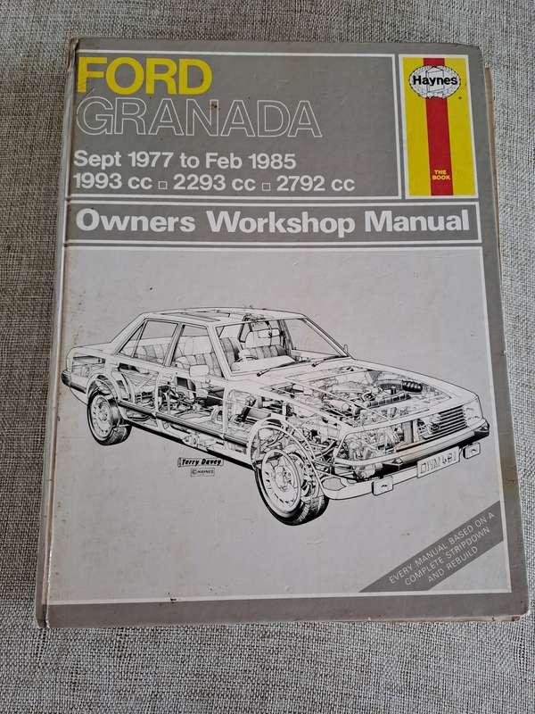Ford Granada Owners Workshop Manual 1977 to 1985 - Haynes