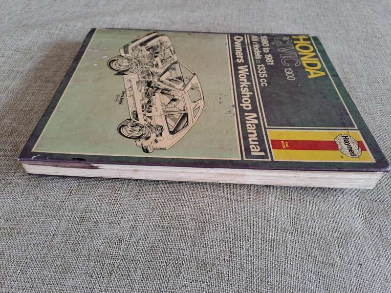 Honda Civic Owners Workshop Manual 1980 to 1981 - Haynes