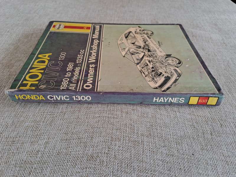 Honda Civic Owners Workshop Manual 1980 to 1981 - Haynes