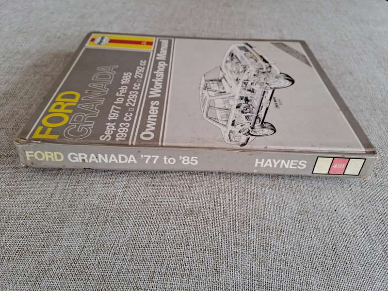 Ford Granada Owners Workshop Manual 1977 to 1985 - Haynes