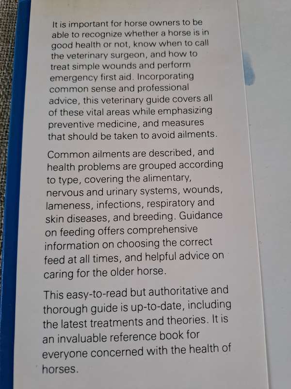 Horse Ailments and Health Care