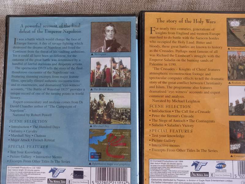 Military DVDs x 12