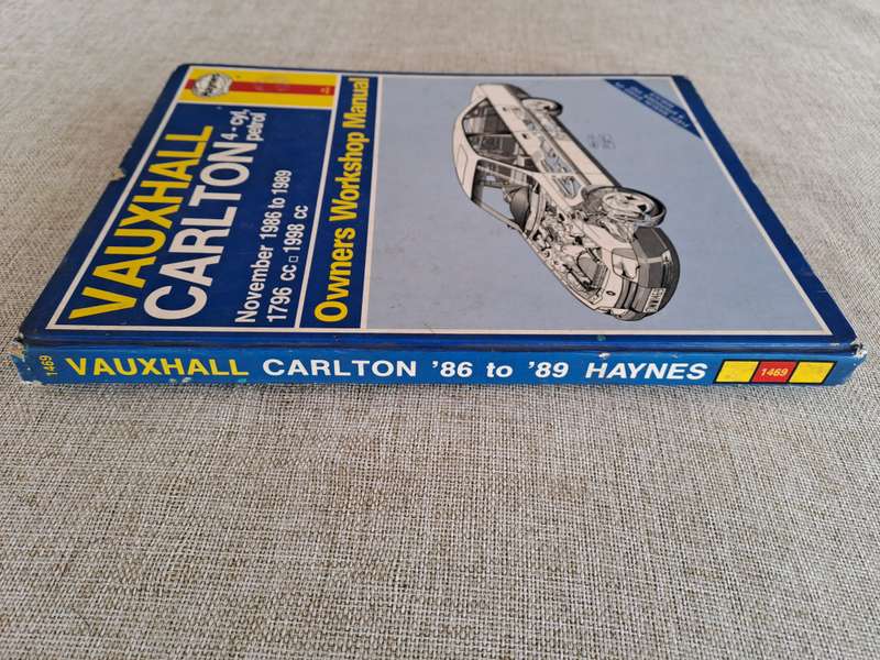 Vauxhall Carlton Owners Workshop Manual 1986 to 1989 - Haynes