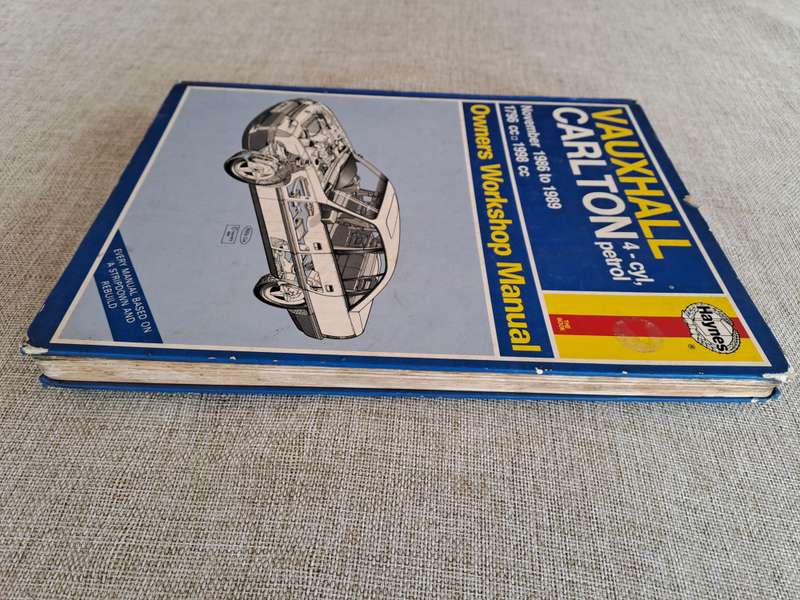 Vauxhall Carlton Owners Workshop Manual 1986 to 1989 - Haynes