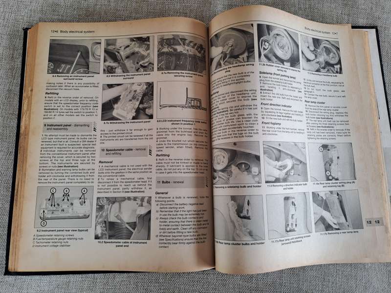 Opel Kadett petrol Service and Repair Manual 1984 to 1991 - Haynes