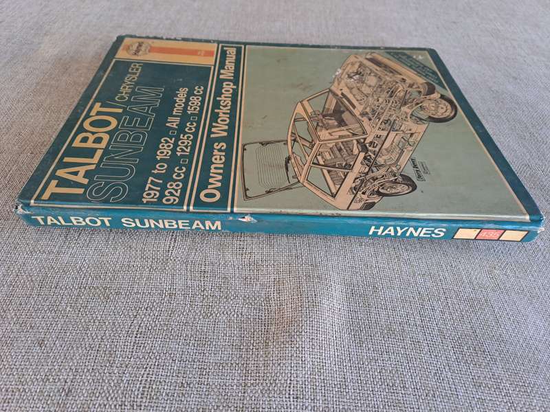 Talbot / Chrysler Sunbeam Owners Workshop Manual 1977 to 1982 - Haynes
