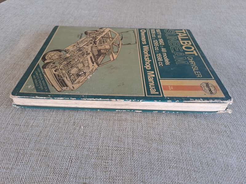 Talbot / Chrysler Sunbeam Owners Workshop Manual 1977 to 1982 - Haynes